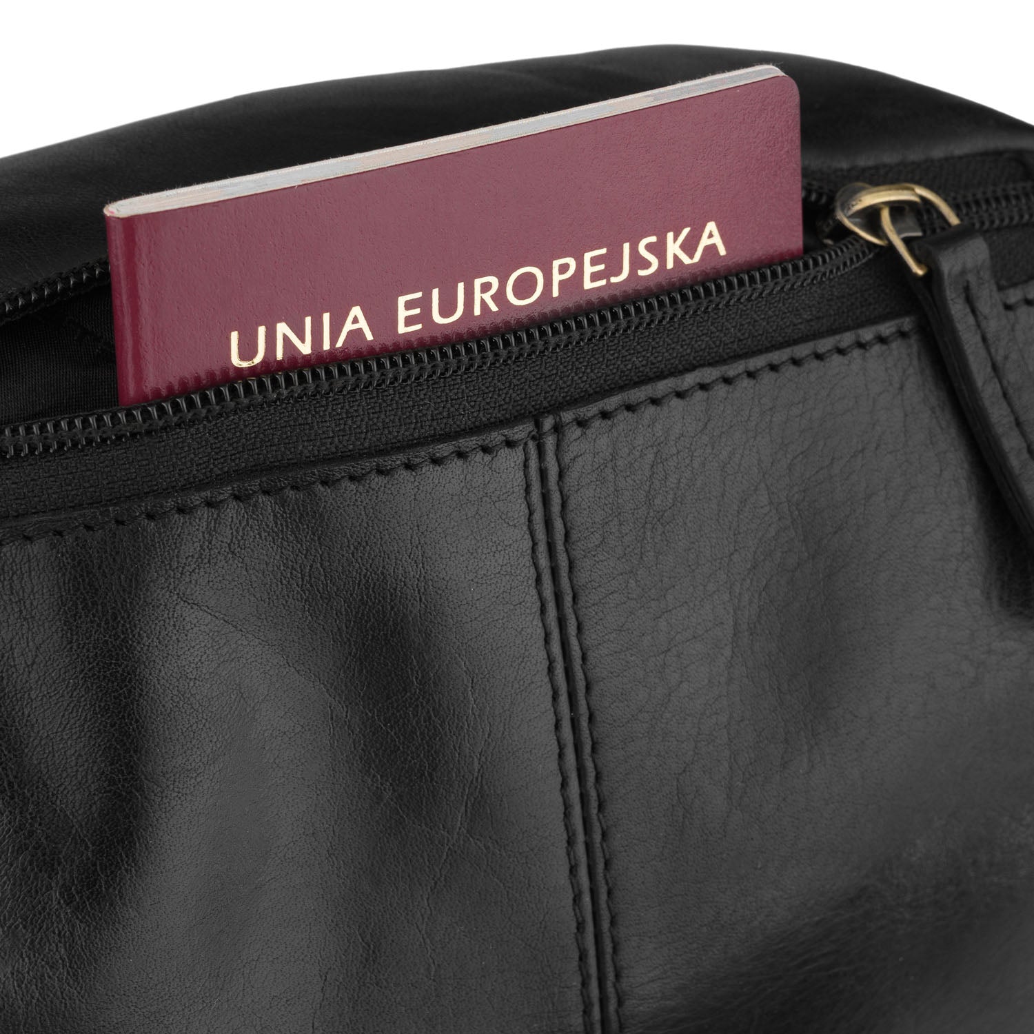 Vyriška juoda odinė juosmens rankinė Peterson M83