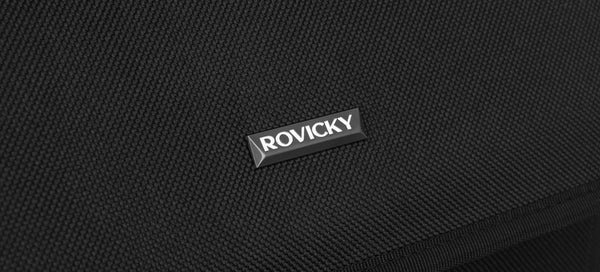 Liela vīriešu rokassoma Rovicky, melna RV3
