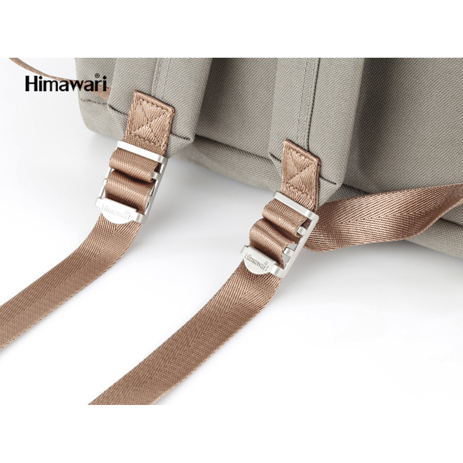 Pilka mokyklinė kuprinė Himawari