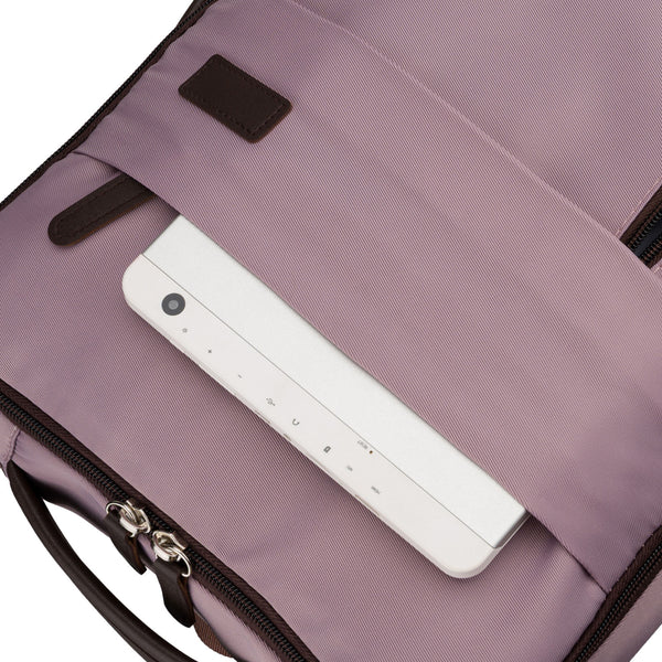 Rožinė kelioninė kuprinė su USB Peterson K83