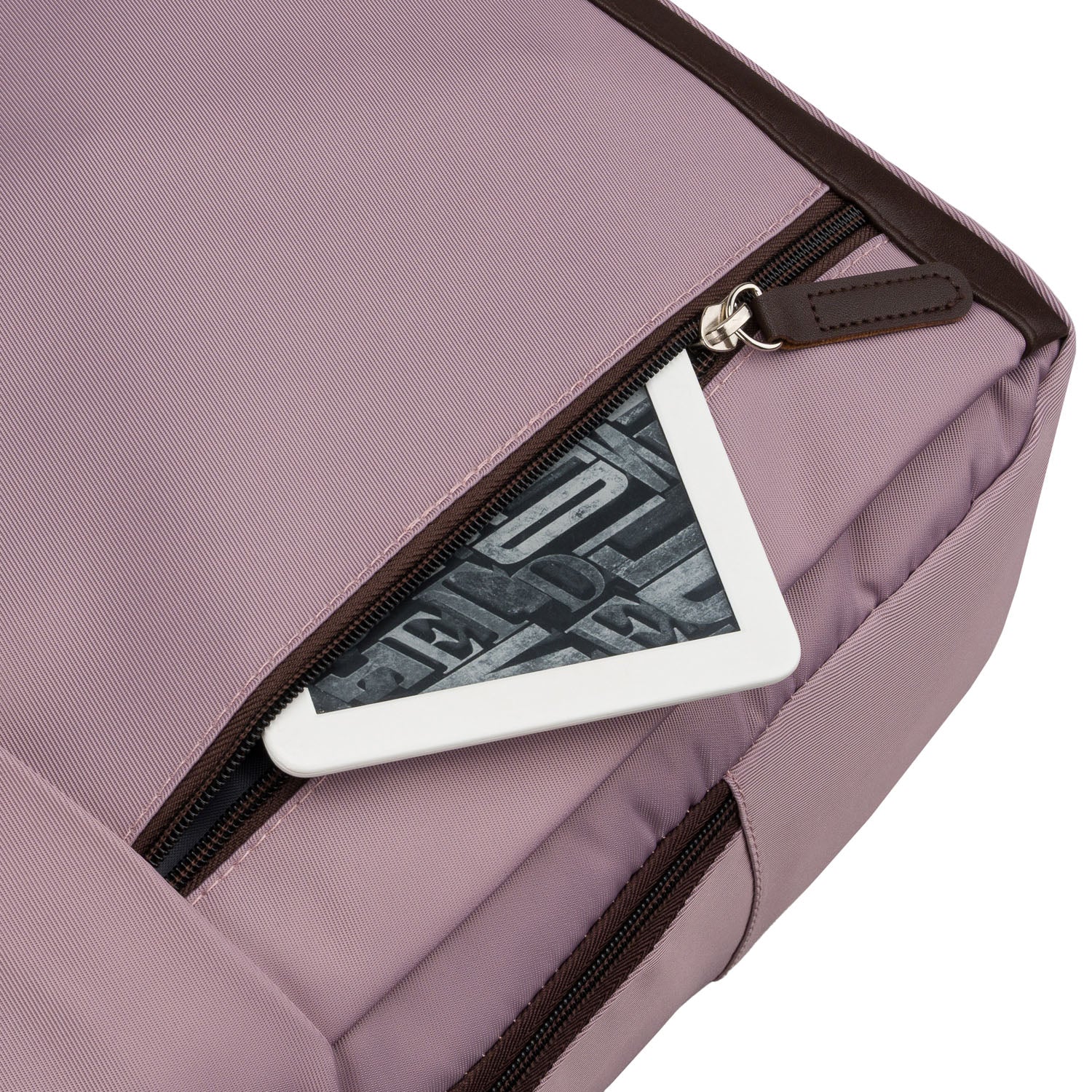 Rožinė kelioninė kuprinė su USB Peterson K83