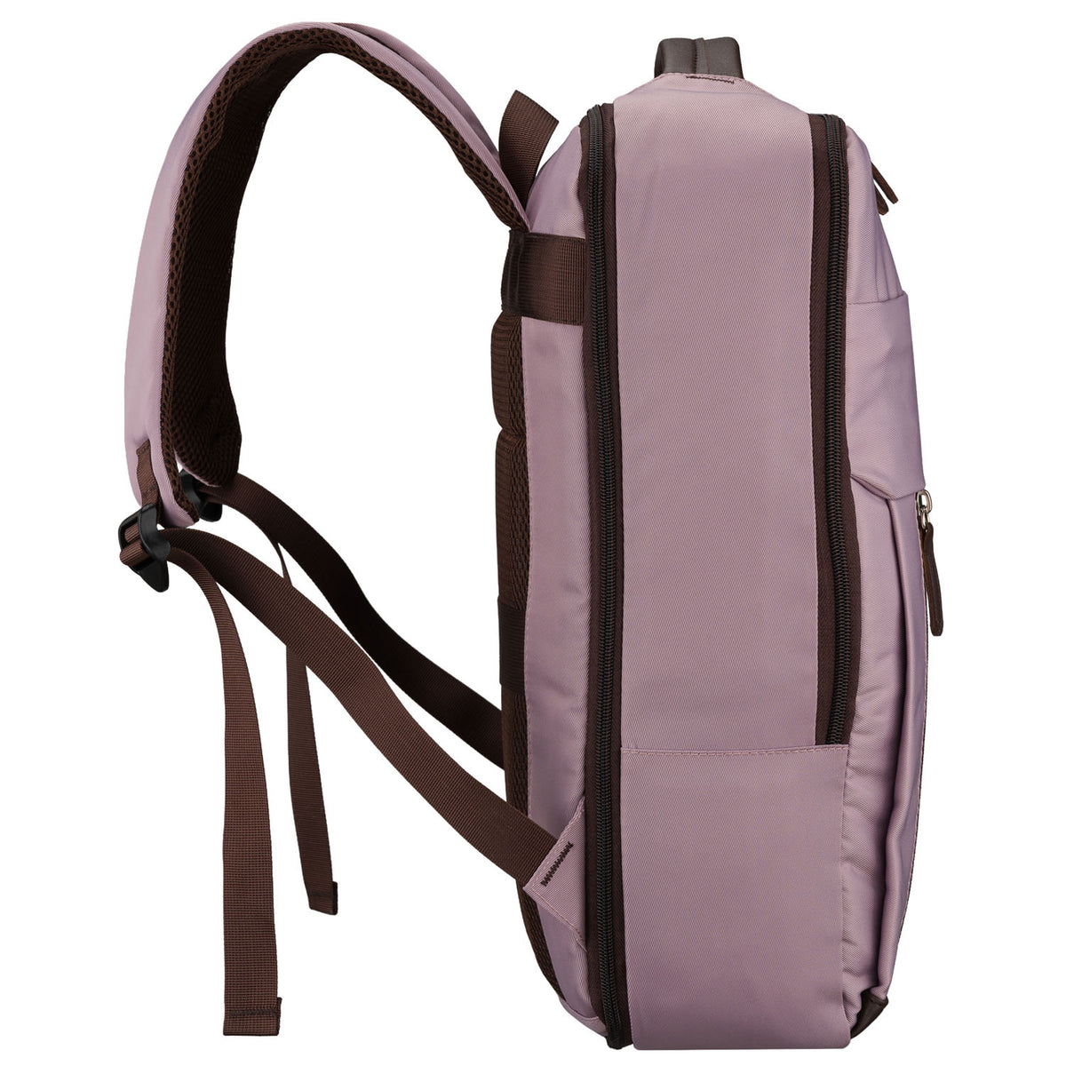 Rožinė kelioninė kuprinė su USB Peterson K83
