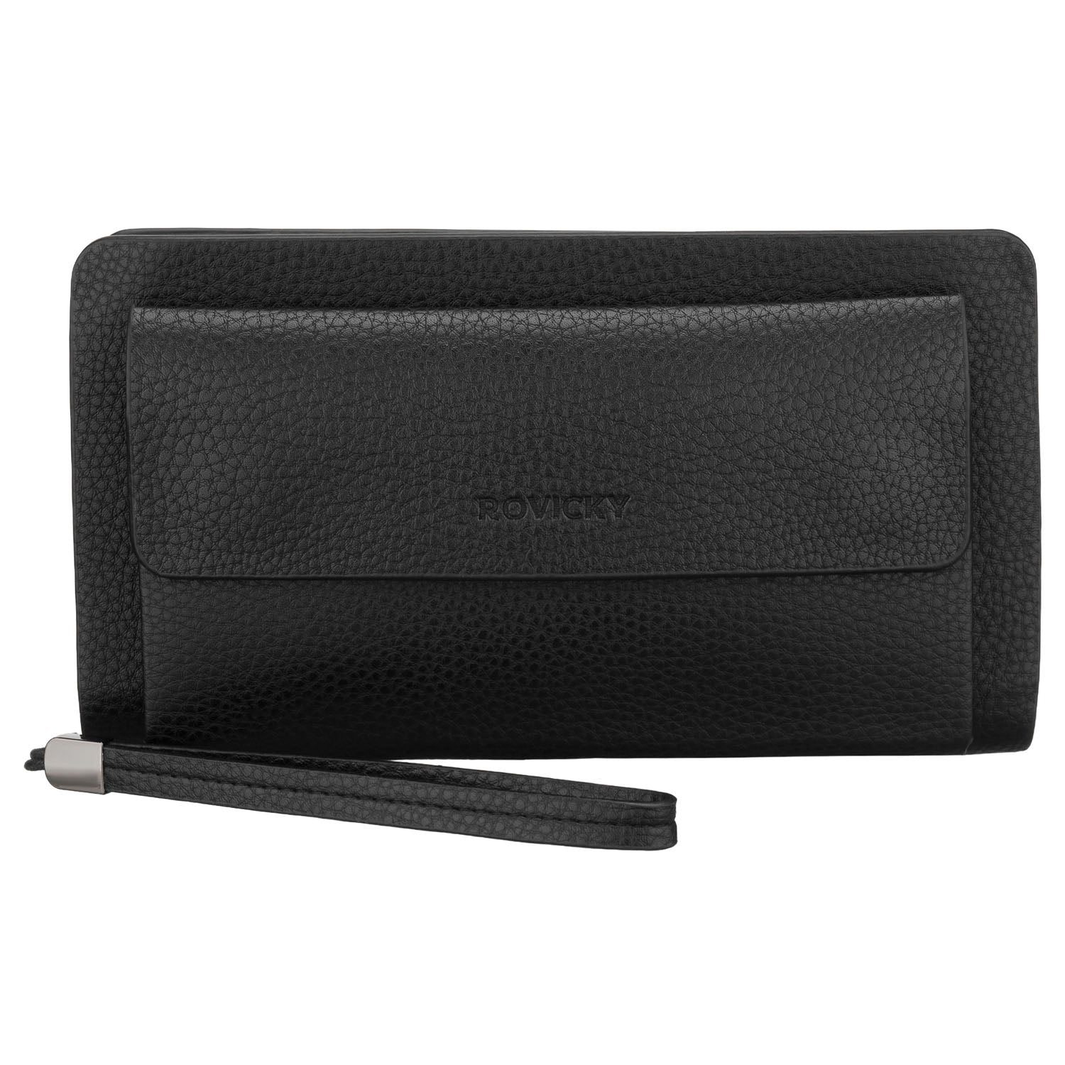 Vīriešu rokas pulkstenis Rovicky, melns AX17