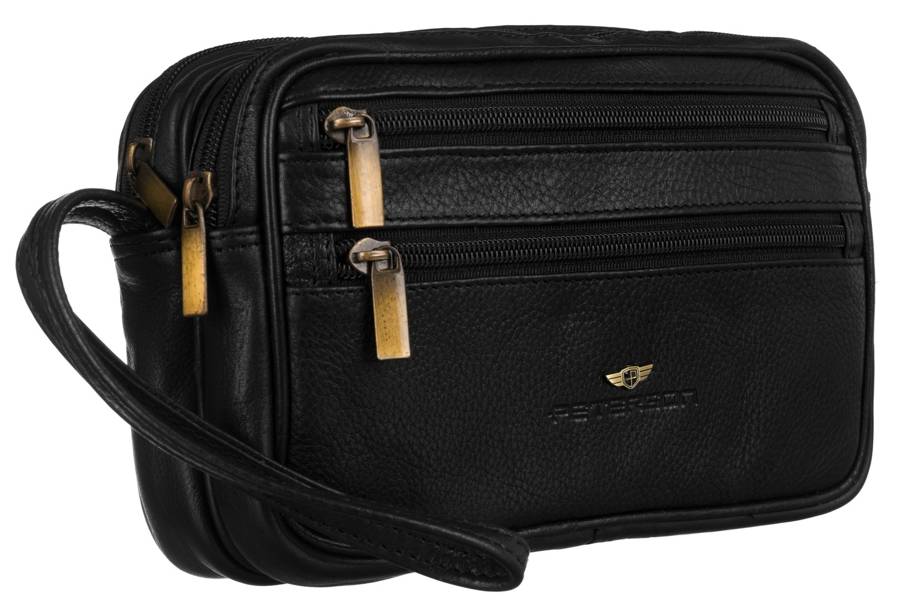 Vīriešu soma Peterson, melna R118