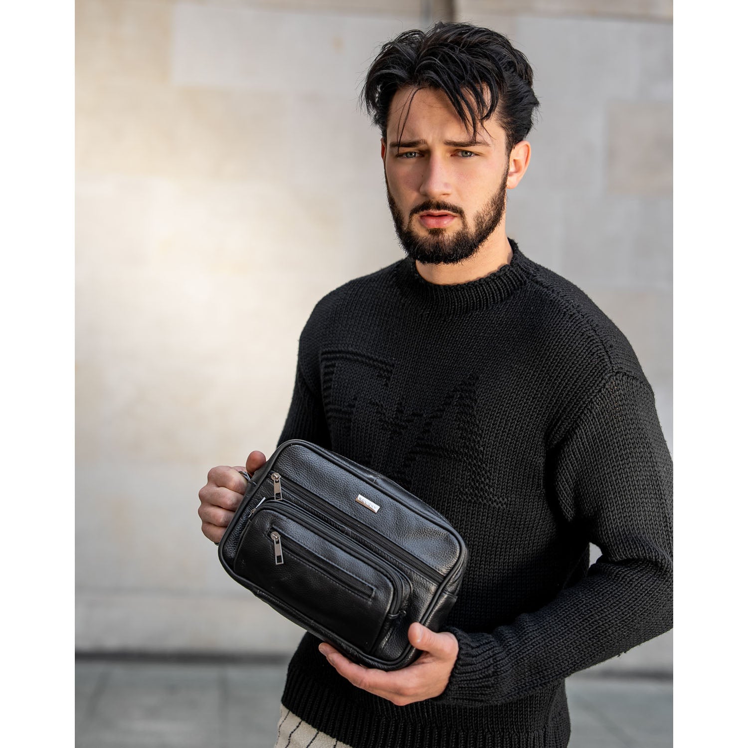 Vīriešu soma Rovicky, melna R267