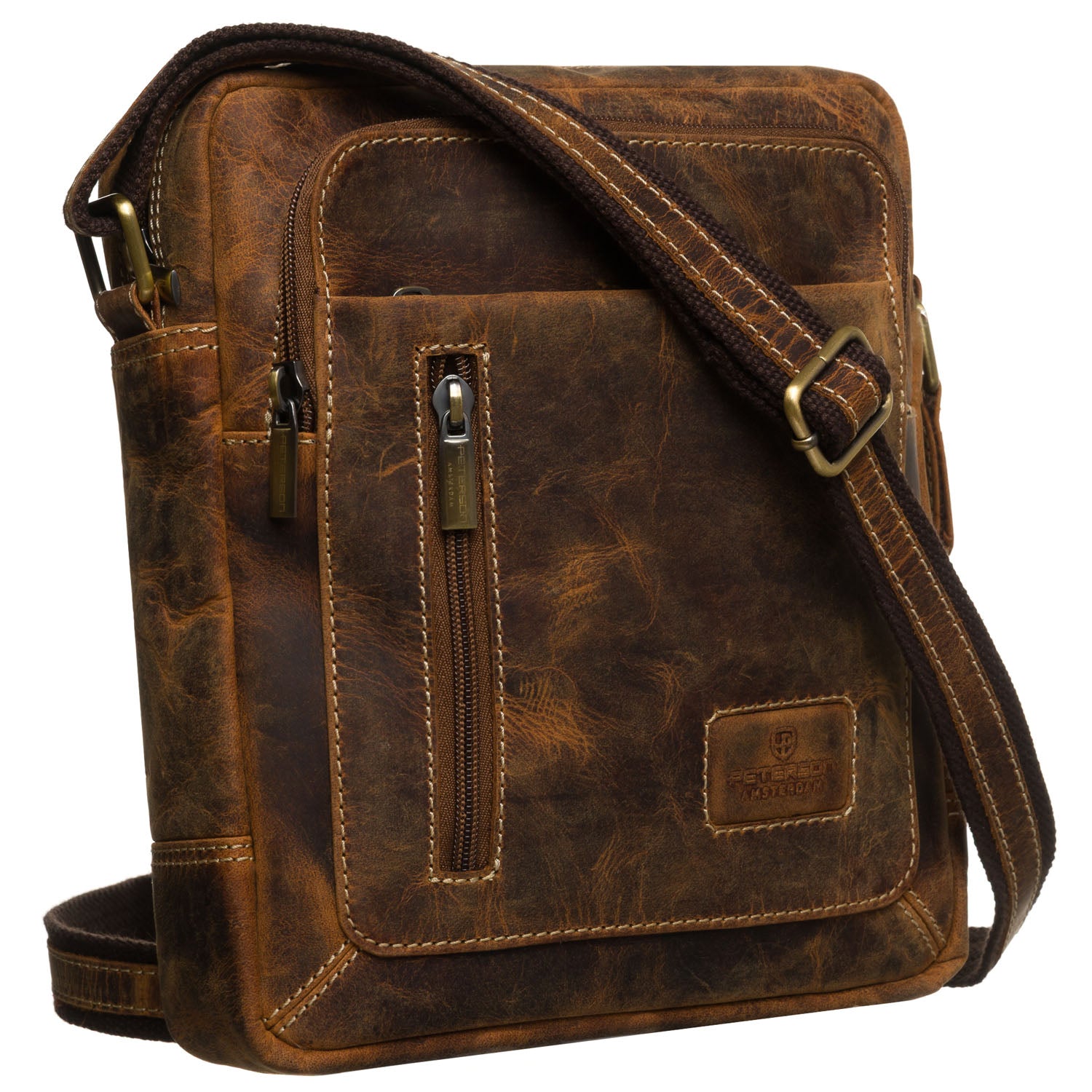 Vīriešu soma Peterson, brūna R585