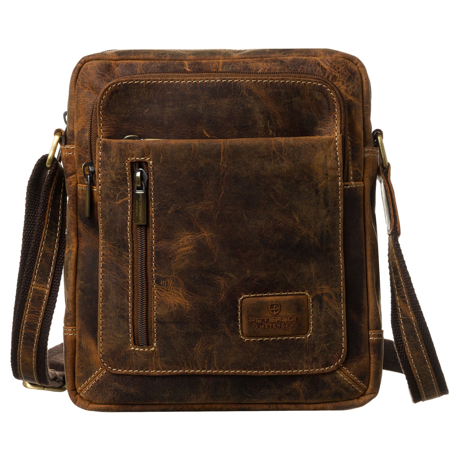 Vīriešu soma Peterson, brūna R585