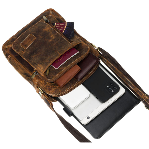 Vīriešu soma Peterson, brūna R585