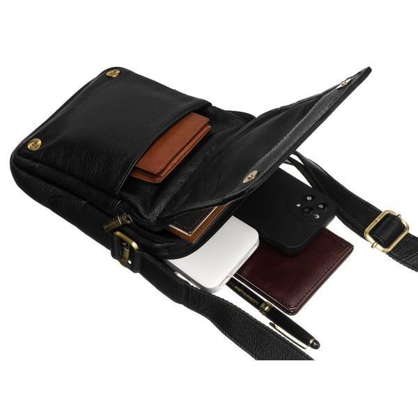Vīriešu soma Peterson, melna R373
