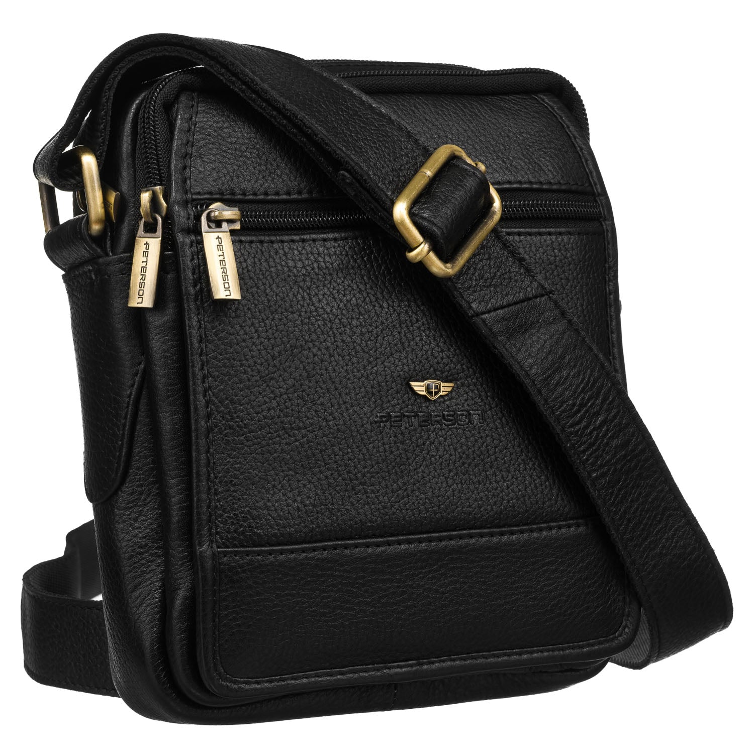 Vīriešu soma Peterson, melna R373