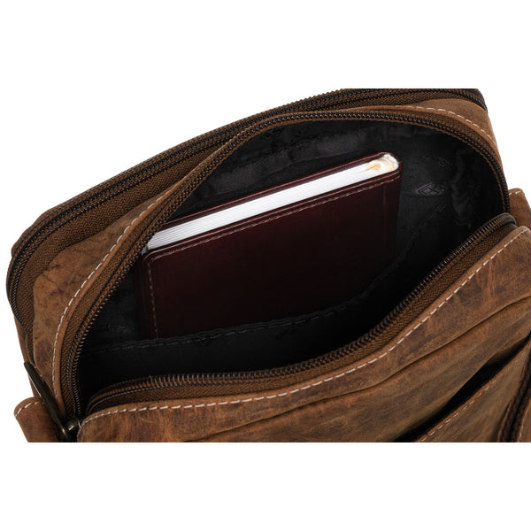 Vīriešu soma Peterson, brūna R360