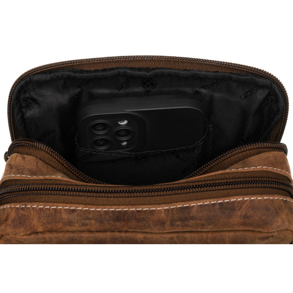 Vīriešu soma Peterson, brūna R360