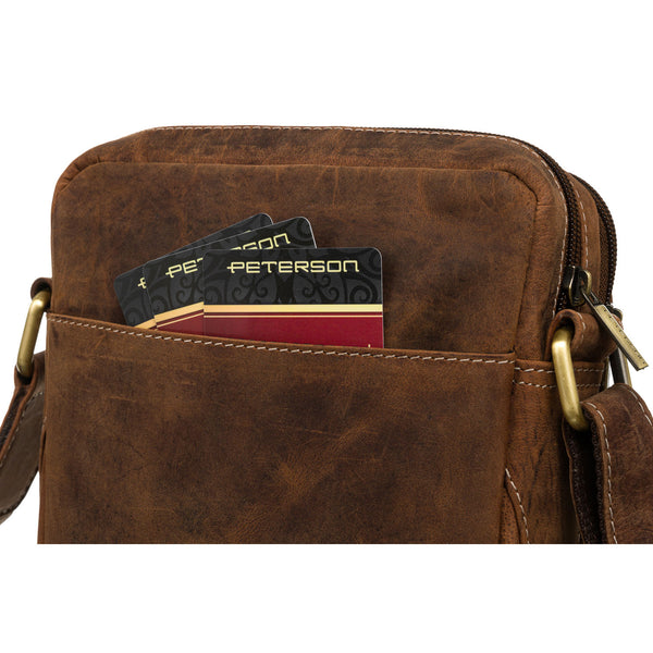 Vīriešu soma Peterson, brūna R360