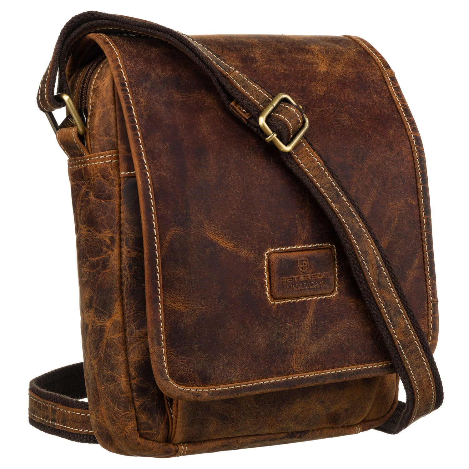 Vīriešu soma Peterson, brūna R540