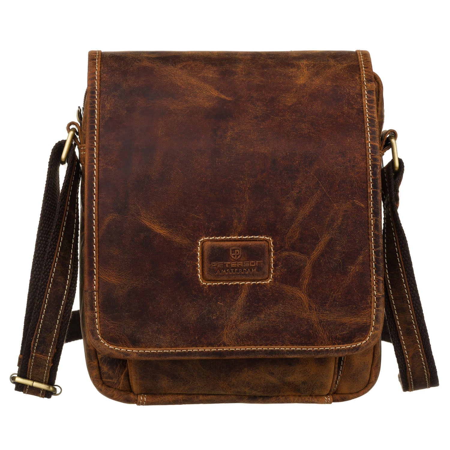 Vīriešu soma Peterson, brūna R540