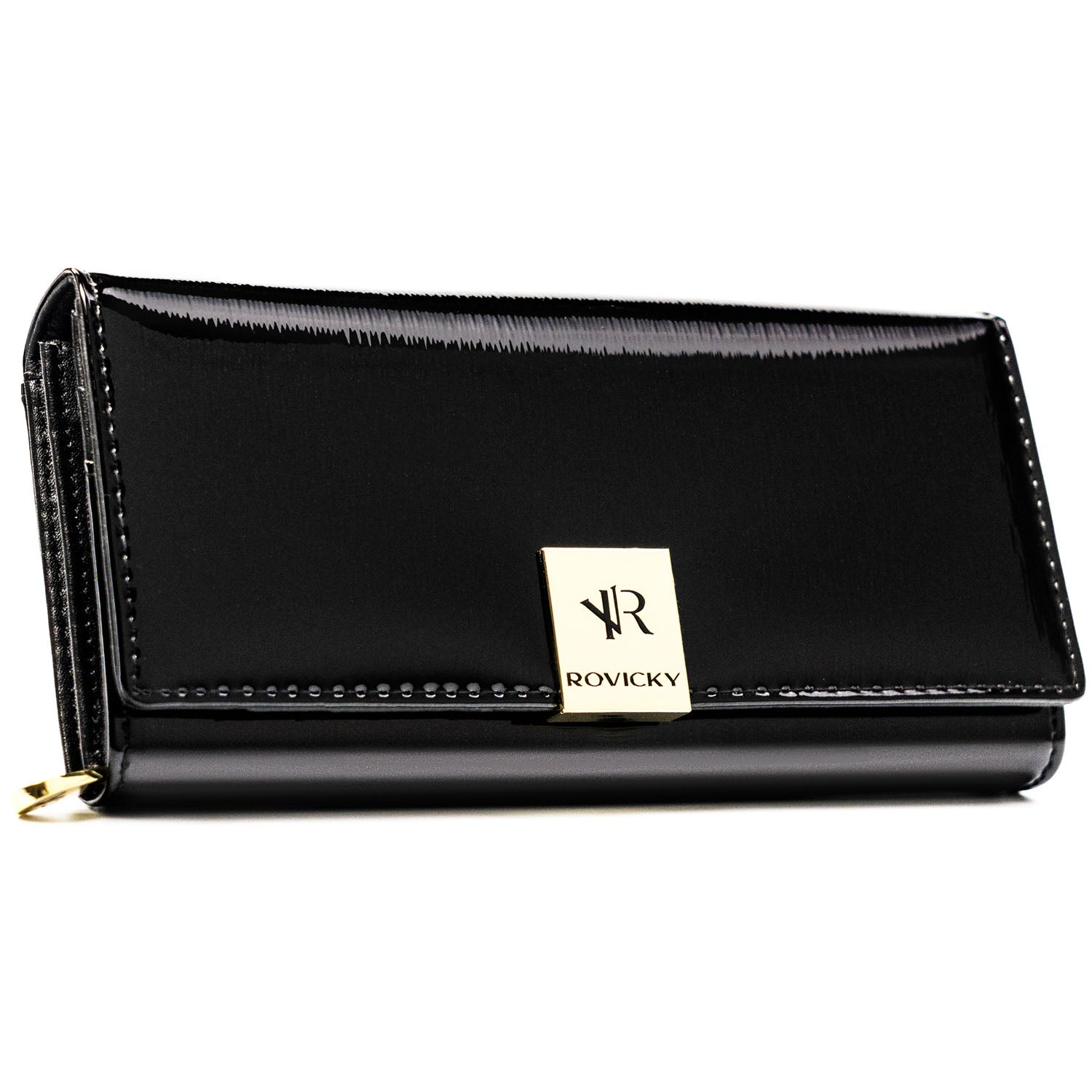 Didelė piniginė moterims Rovicky, juoda G37