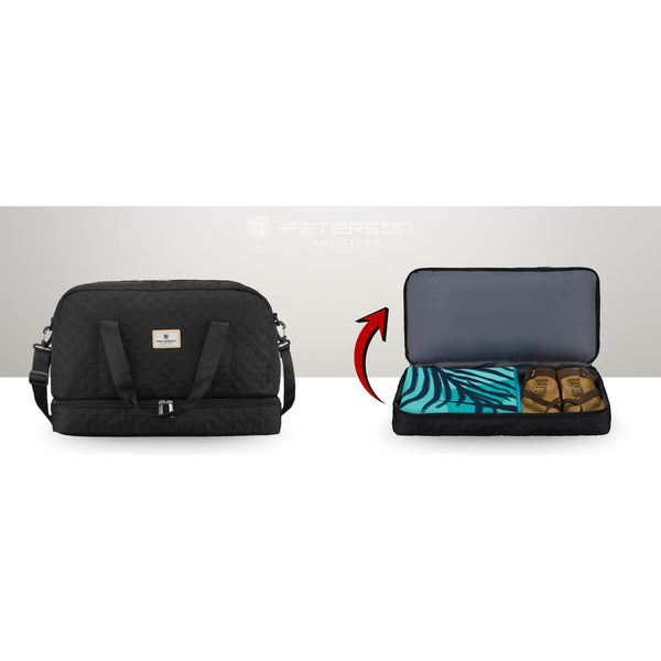 Liela sporta soma Peterson, melna AX41