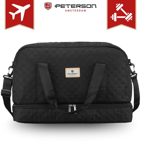 Liela sporta soma Peterson, melna AX41