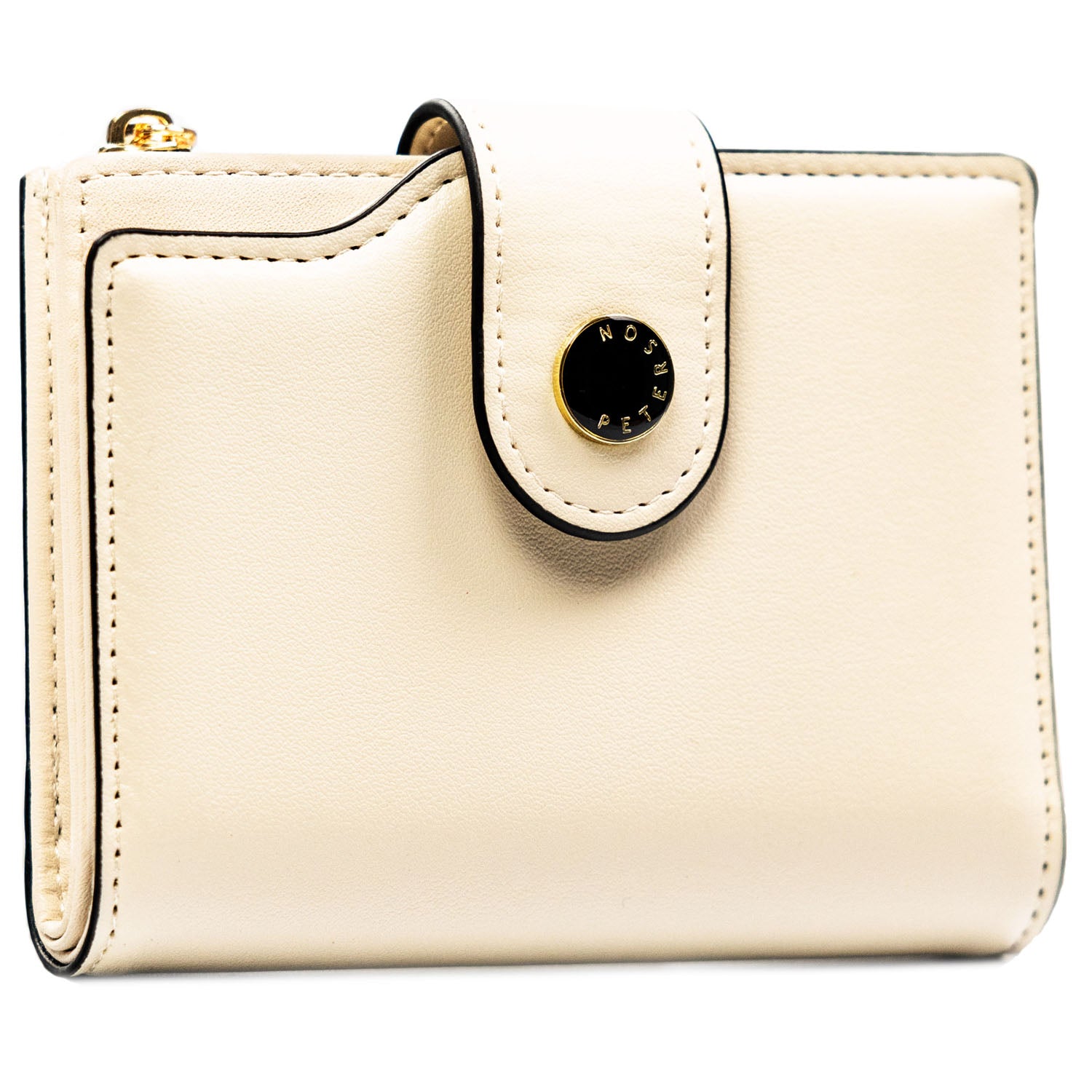 Vidēja izmēra maks sievietēm Peterson, smilšu krāsā.