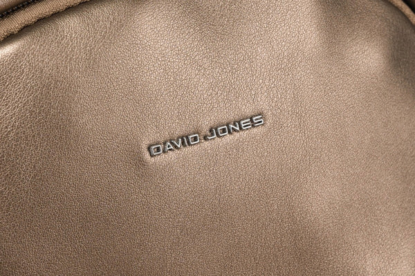 Sieviešu mugursoma David Jones, zelta krāsā 6721-2 G
