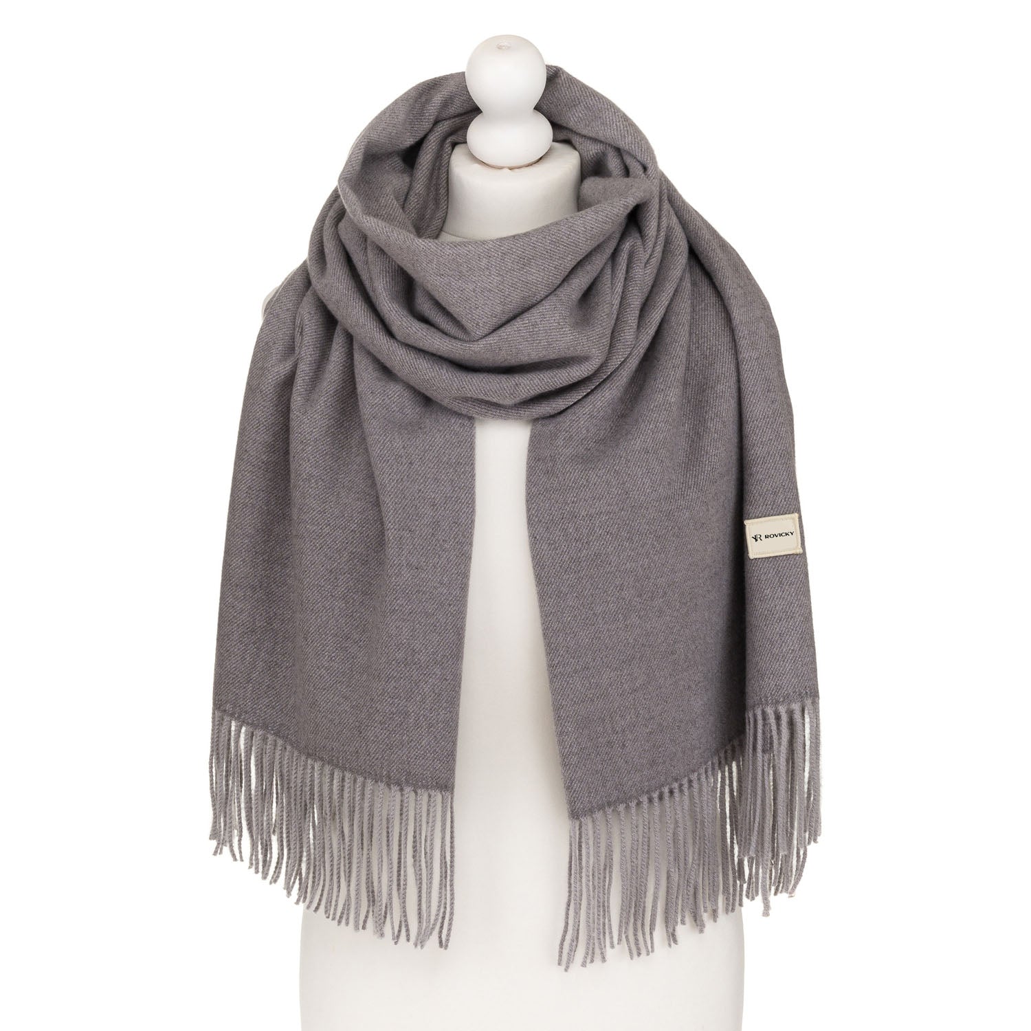 Šalle sievietēm Rovicky, pelēkā krāsā S22