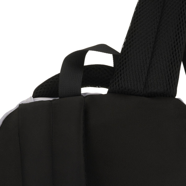 Vidēja izmēra unisex mugursoma Peterson, pelēkmelna