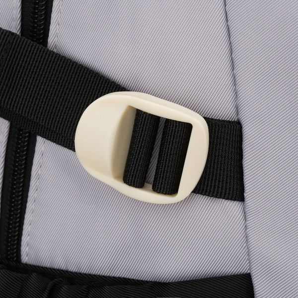 Vidēja izmēra unisex mugursoma Peterson, pelēkmelna