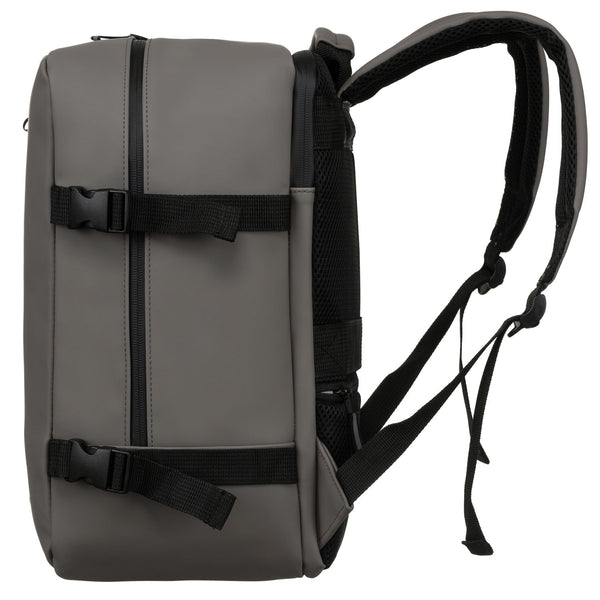 Liela unisex mugursoma Peterson, pelēka