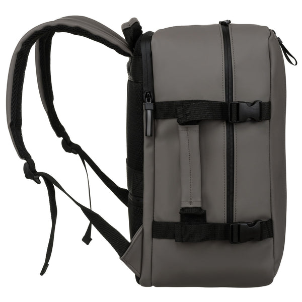 Liela unisex mugursoma Peterson, pelēka