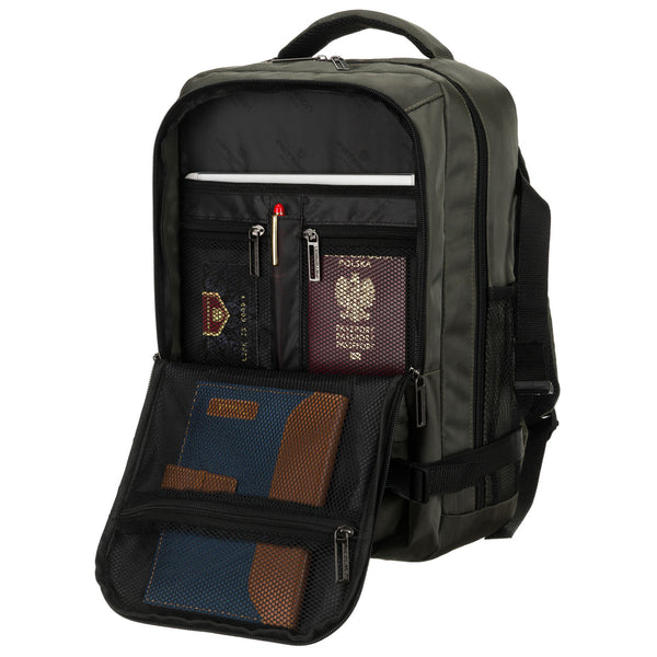 Unisex mugursoma Peterson, pelēka K10