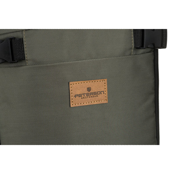 Unisex mugursoma Peterson, pelēka K10