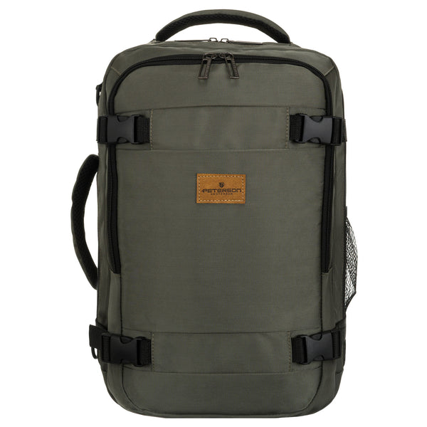 Unisex mugursoma Peterson, pelēka K10