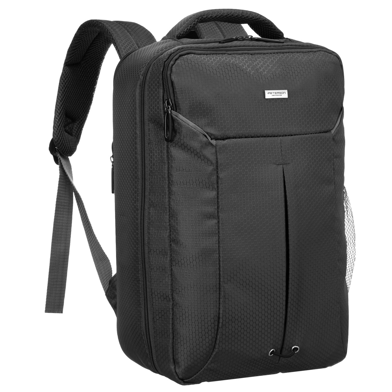 Mugursoma unisex Peterson, pelēka K4