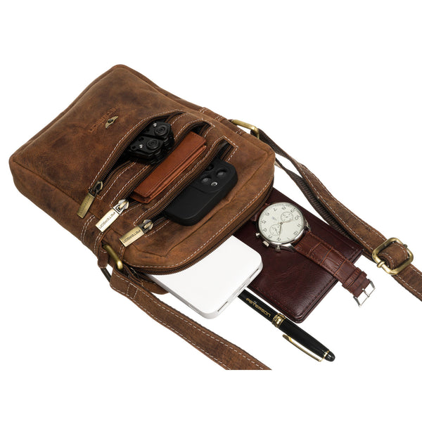 Vīriešu soma Peterson, brūna R385