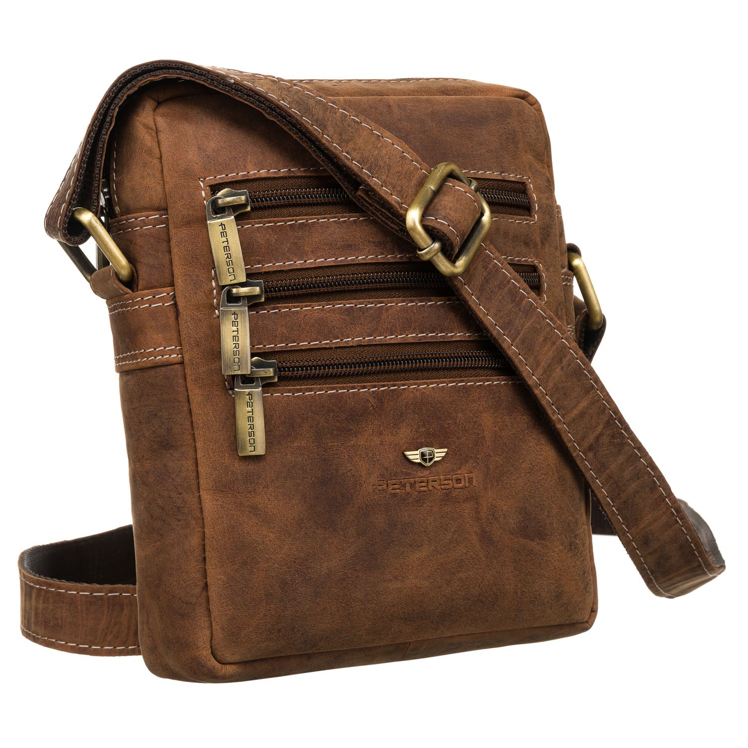 Vīriešu soma Peterson, brūna R385