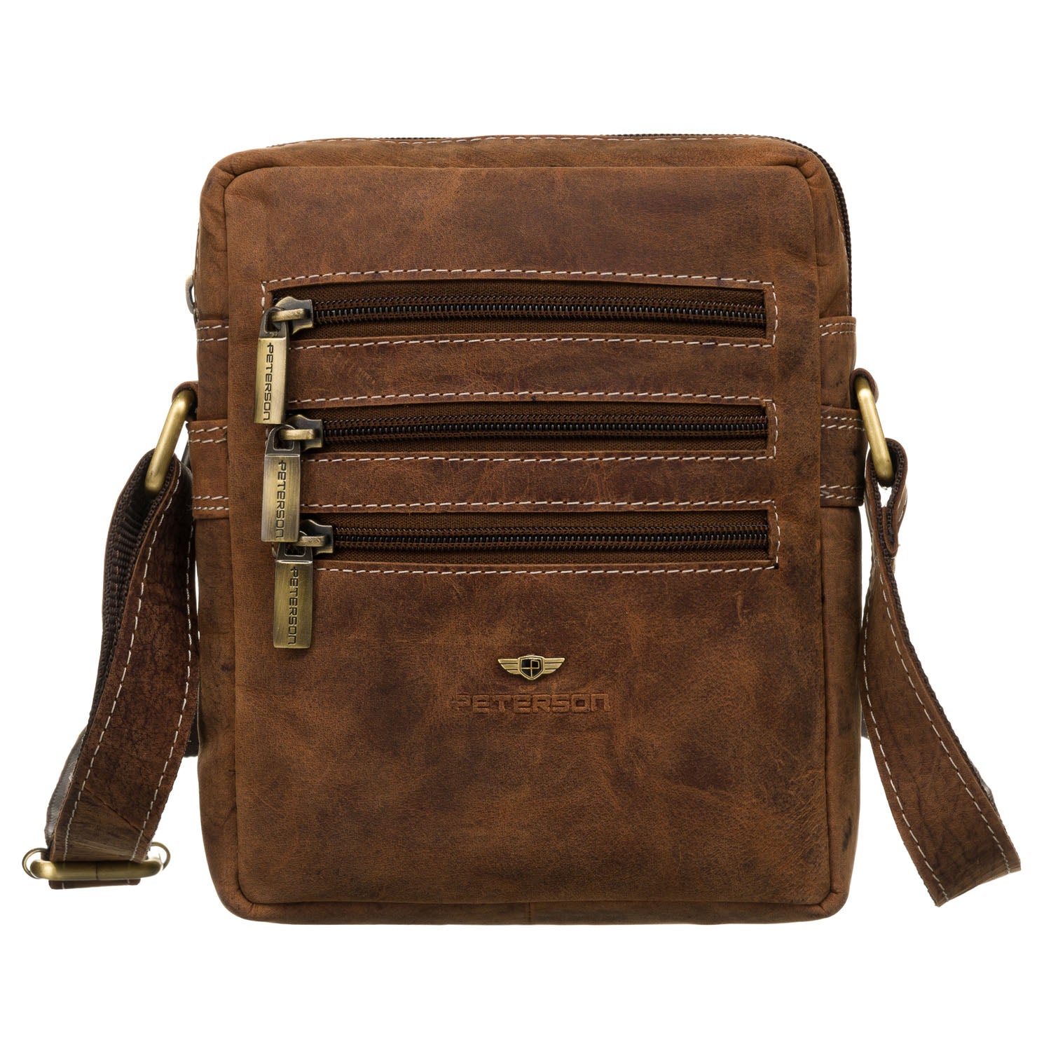 Vīriešu soma Peterson, brūna R385