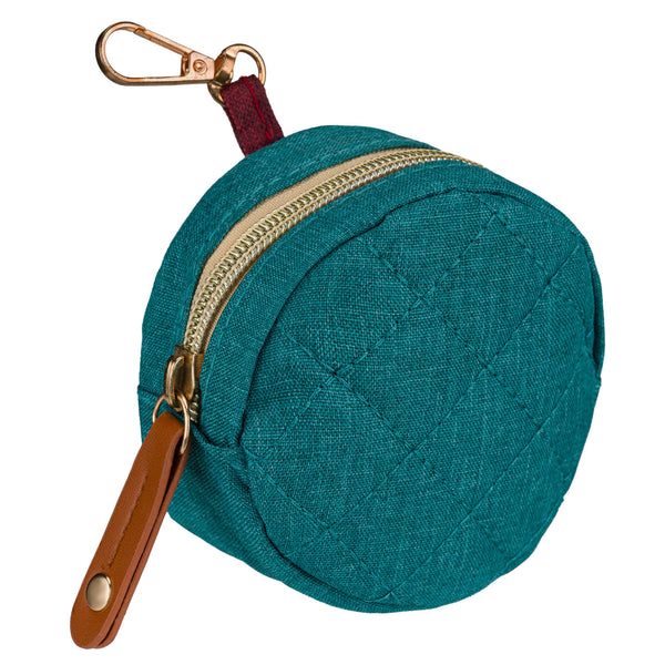 Turkio spalvos kuprinė mamai iš poliesterio su USB jungtimi, 2 skyriai - Peterson