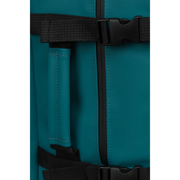 Vidēja izmēra unisex mugursoma Peterson, tirkīza krāsā