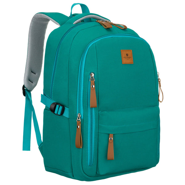 Vidēja izmēra unisex mugursoma Peterson, zaļa