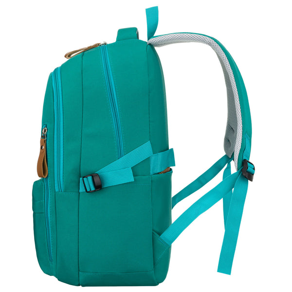 Vidēja izmēra unisex mugursoma Peterson, zaļa
