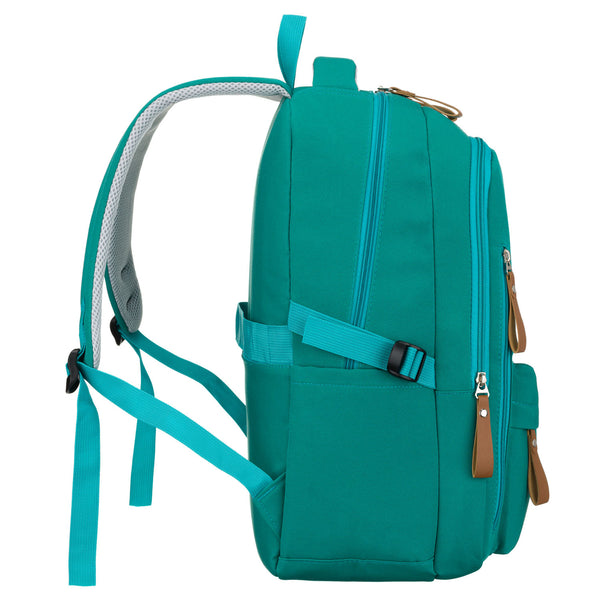 Vidēja izmēra unisex mugursoma Peterson, zaļa