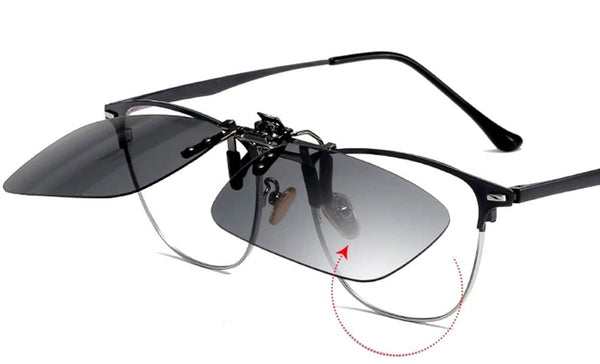 Polarizētas brilles ar klipsi, unisex