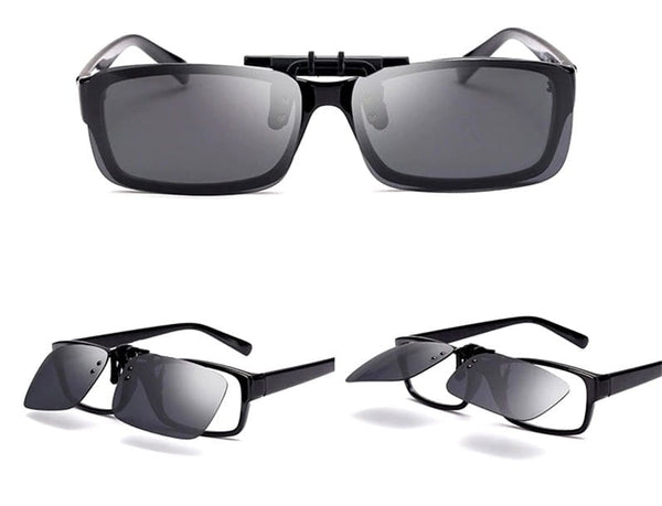 Polarizētas brilles ar klipsi, unisex