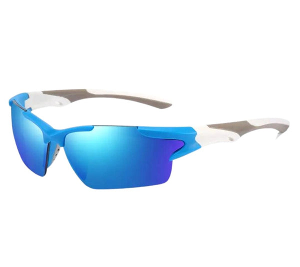 Polarizētas sporta saulesbrilles vīriešiem H17 zilas