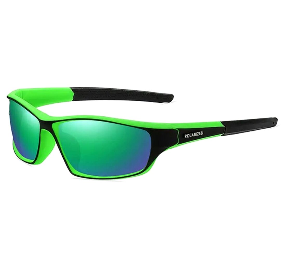 Polarizētas sporta saulesbrilles vīriešiem H25 zaļas