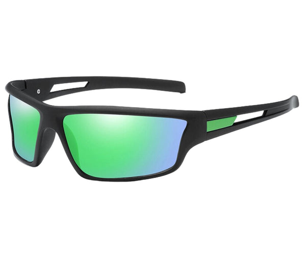 Polarizētas sporta saulesbrilles vīriešiem, M17, zaļas