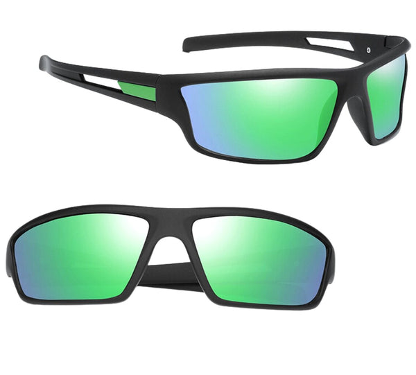 Polarizētas sporta saulesbrilles vīriešiem, M17, zaļas