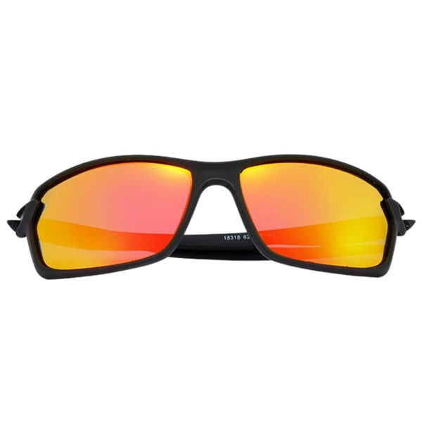 Polarizētas sporta saulesbrilles vīriešiem T33 sarkanas 