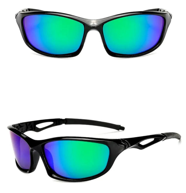 Polarizētas sporta saulesbrilles vīriešiem T83 zaļas