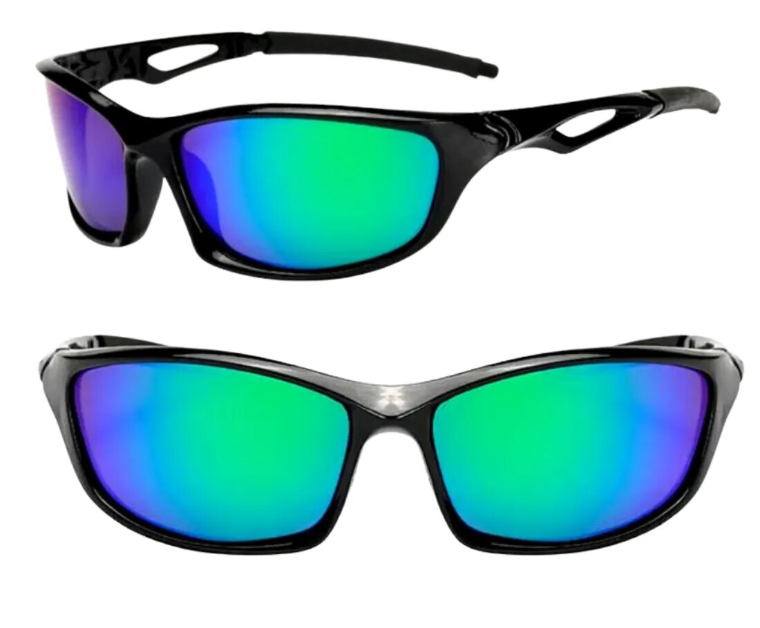 Polarizētas sporta saulesbrilles vīriešiem T83 zaļas